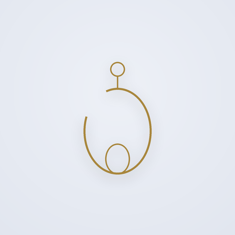 Poc Teardrop Hoop Earring